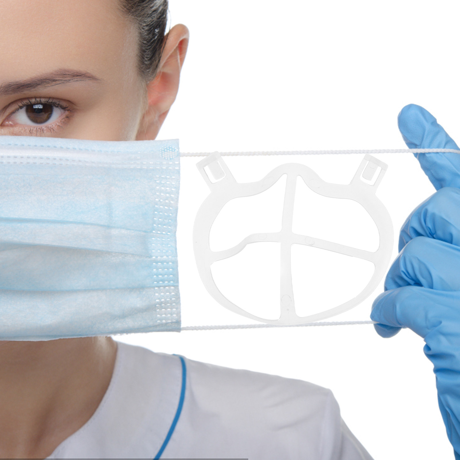 10 шт. держателей для масок, в – обзор и цена Silicone Mask Bracket