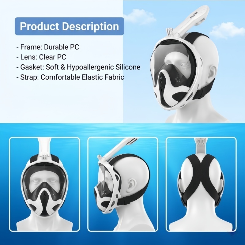 Маска для снорклинга XIAOTREE  – обзор и цена Anti Pollution Mask